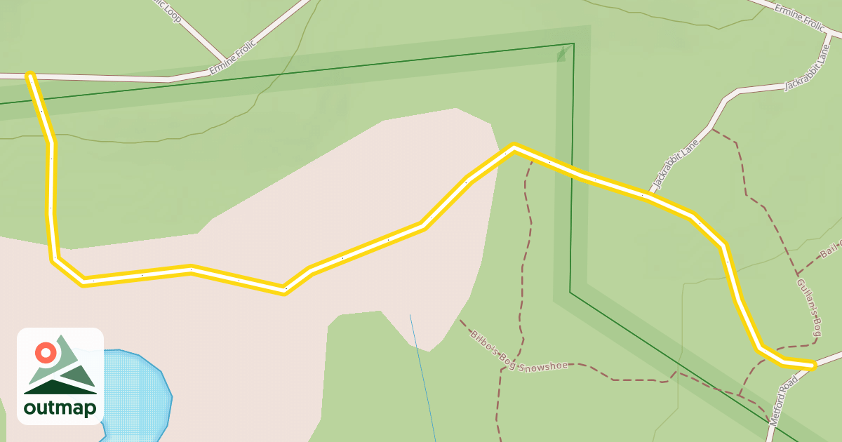 Map of Bilbo's Bog