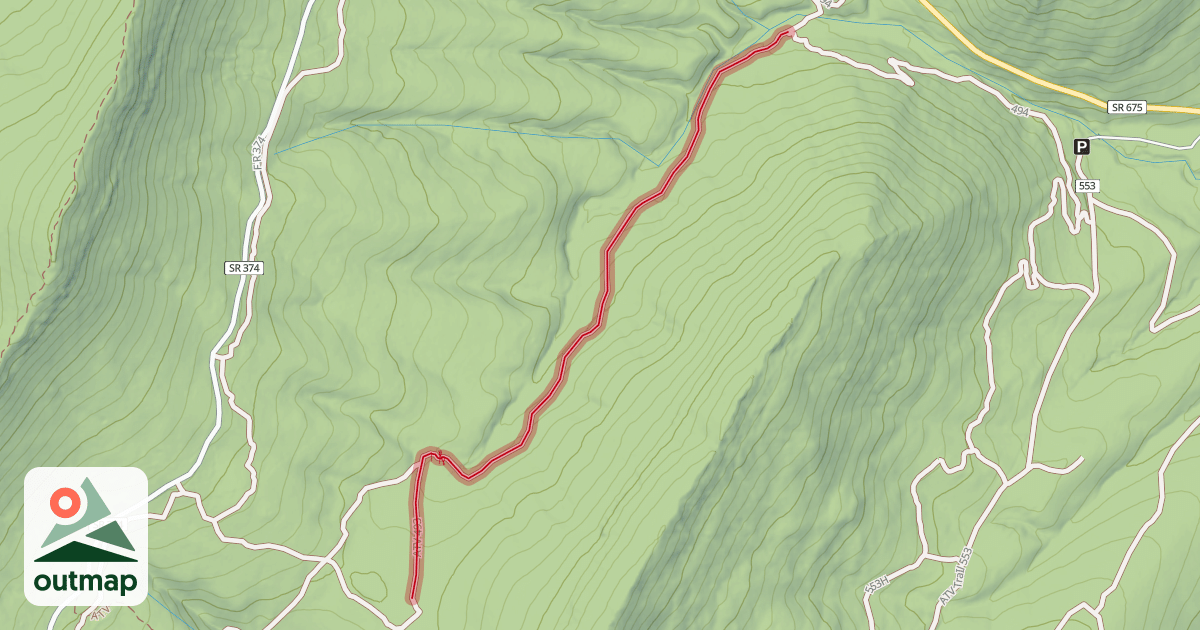 Map of ATV 493