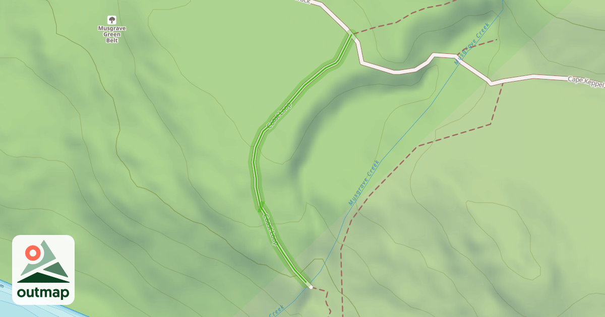 Map of Coast Loop