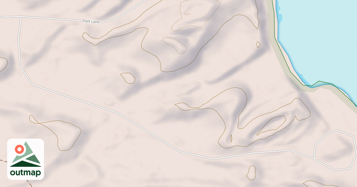 Map of BREVOORT LAKE CG SPUR A