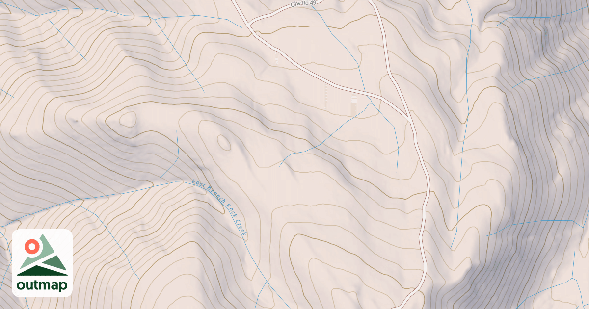 Map of CLAREMONT TIE