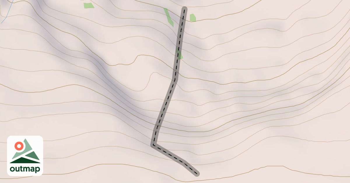 Map of Cirque Cornice