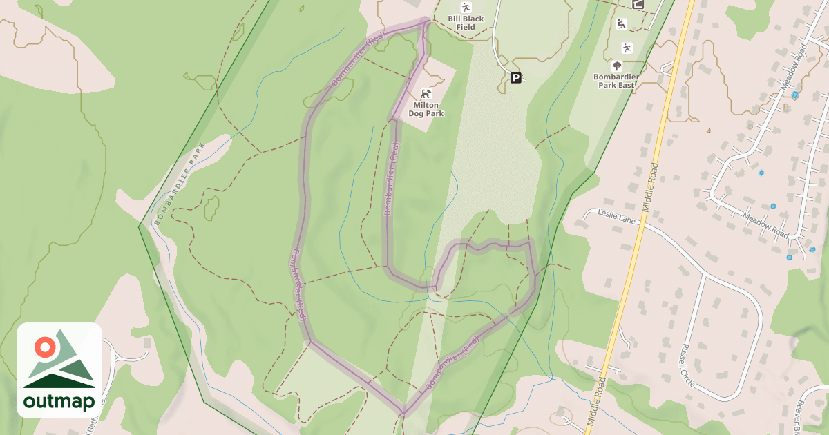 Map of Bombardier (Red)