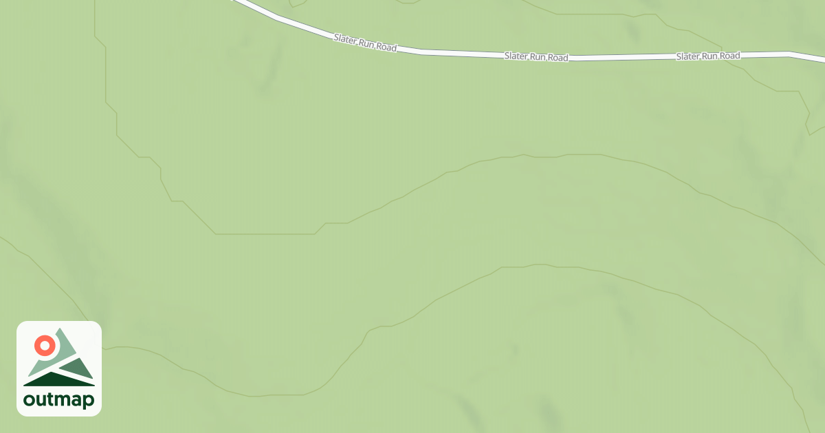 Map of SLATER RUN - C