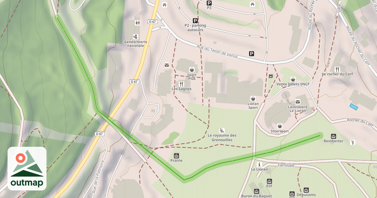 Map of Retour