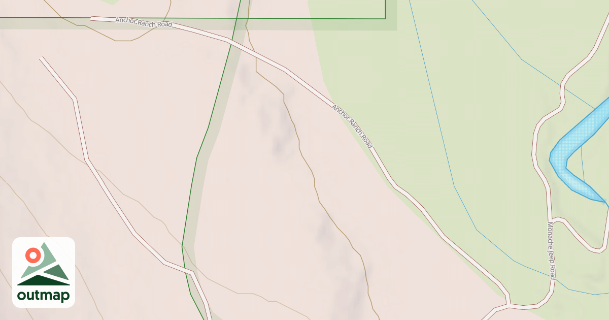 Map of ANCHOR RANCH ROAD