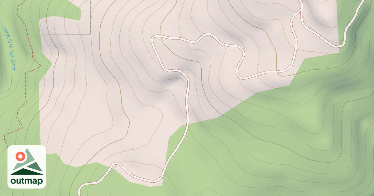 Map of CO LINE T.S.