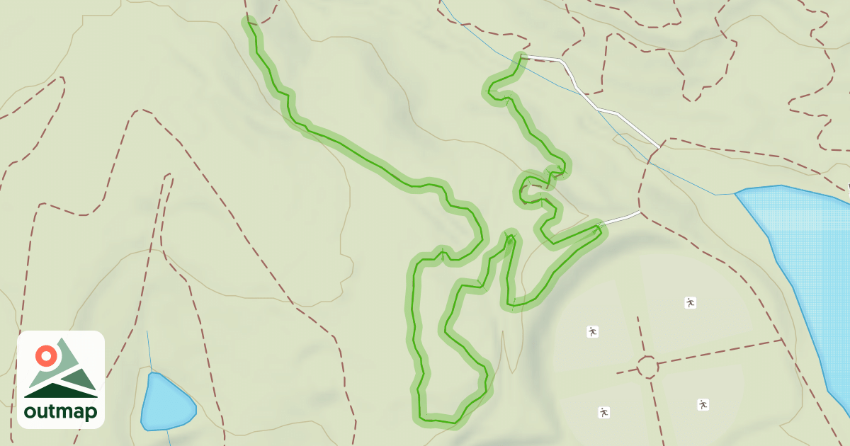Map of Walter B. Williams Park MTB