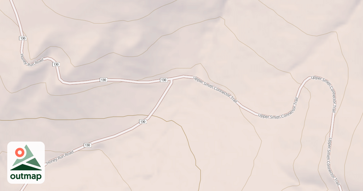 Map of Honey Run