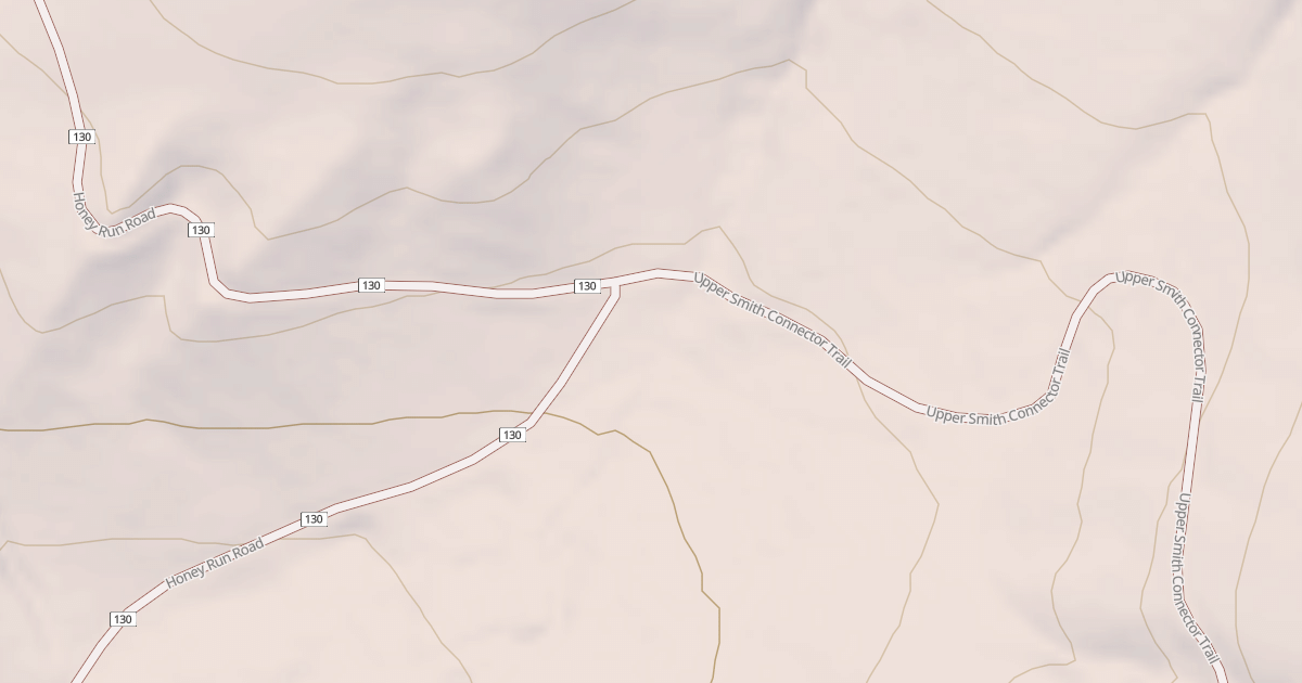 Map preview of Honey Run