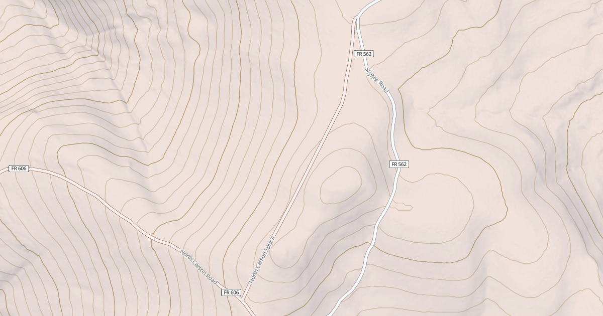 Map preview of NORTH CARSON SPUR A
