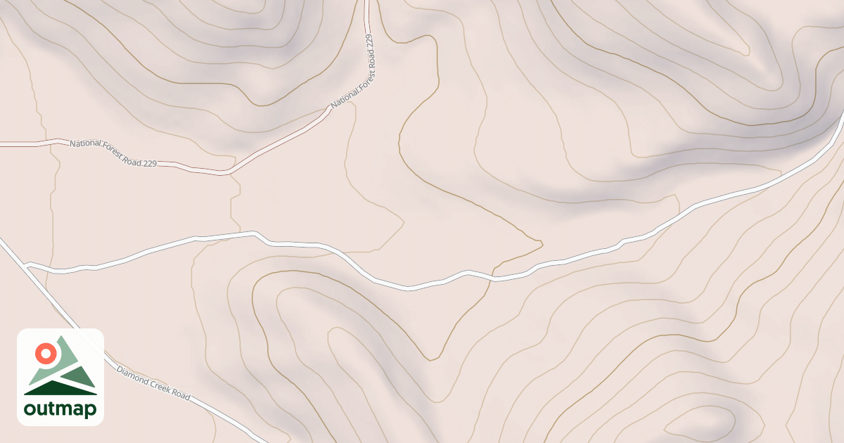 Map of BEAR CANYON