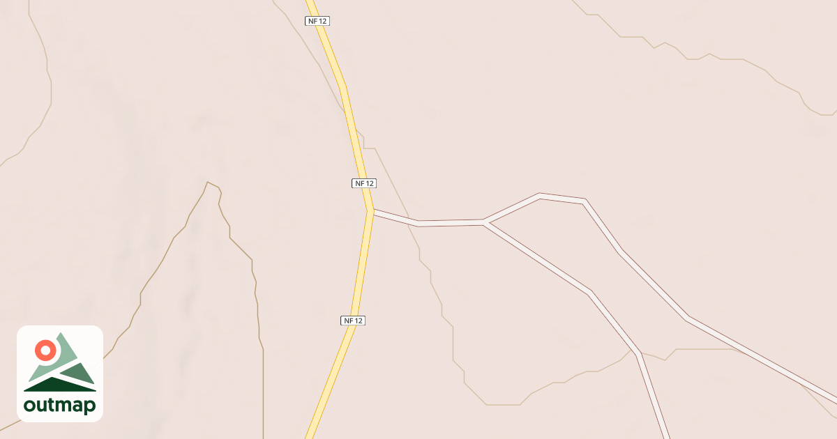 Map of USFS Motor Vehicle Use Map Roads {AD62022F-81A8-4D51-9A5C-88539DB0C797}