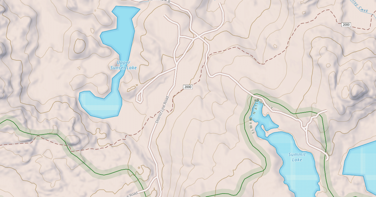 Map preview of DISTRICT LINE ROAD