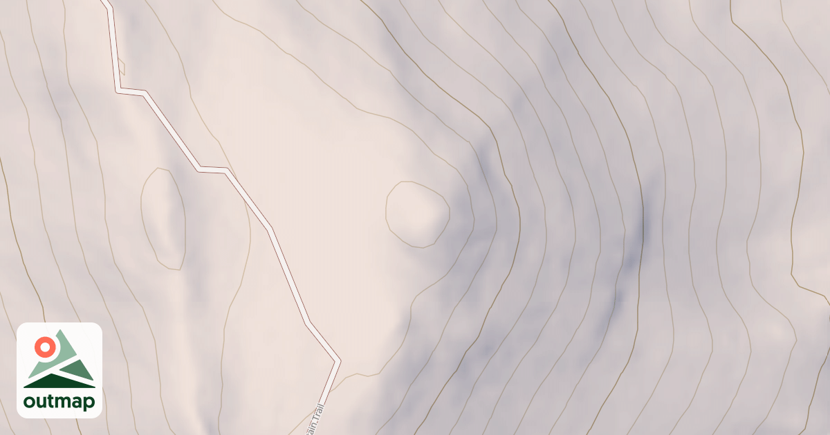 Map of Guadalupe Mountain Trail