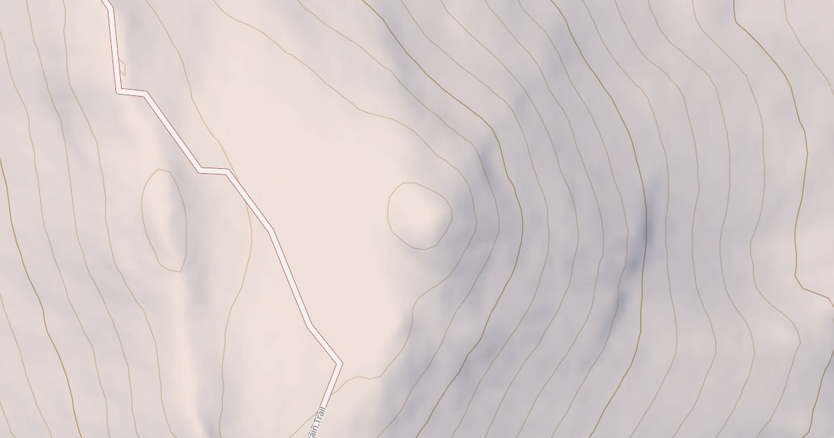 Map preview of Guadalupe Mountain Trail