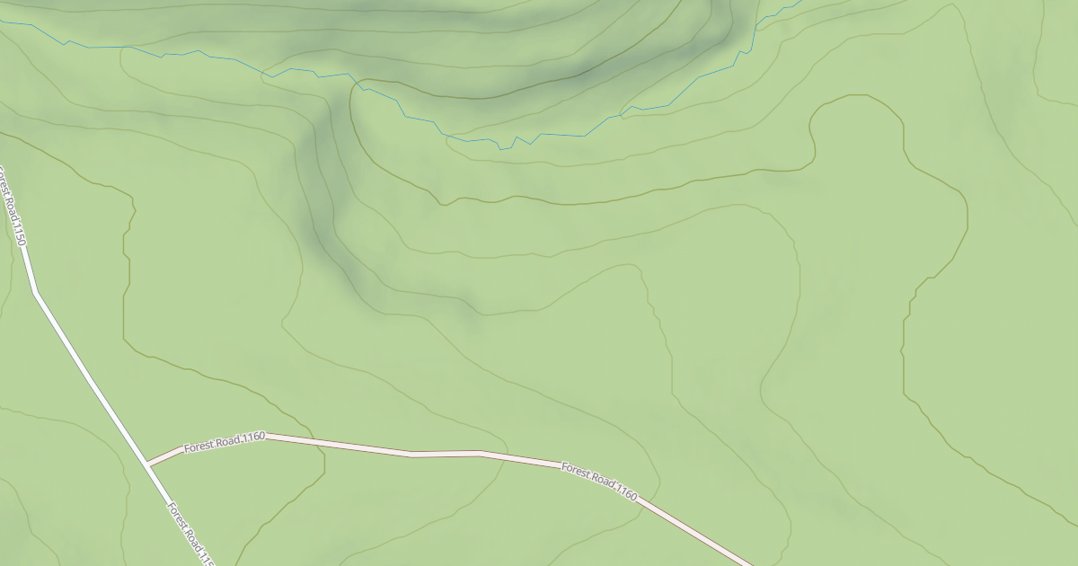 Map preview of USFS Motor Vehicle Use Map Roads {5A354D83-EDAC-45C5-A862-DA4F156DB945}