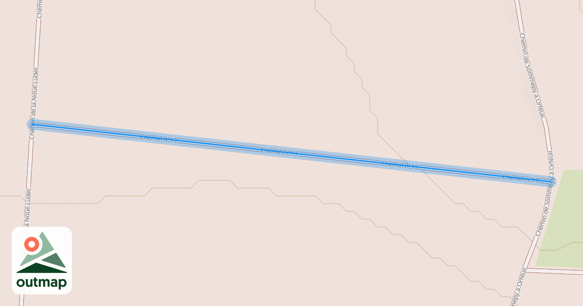 Map of Chemin n°19