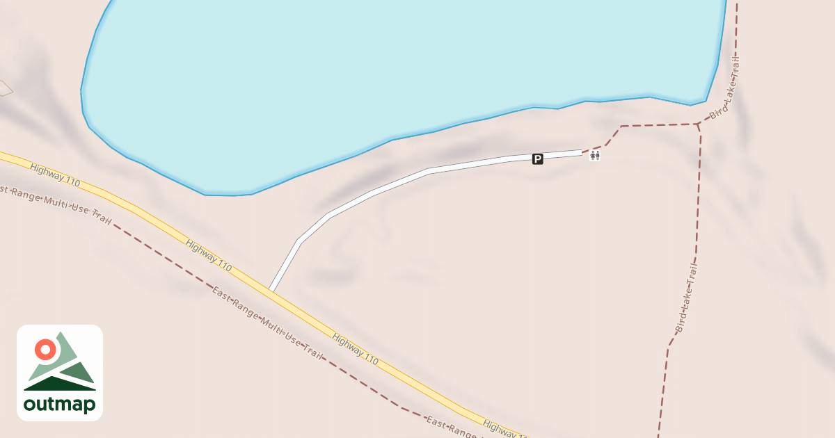 Map of BIRD LAKE ACCESS ROAD