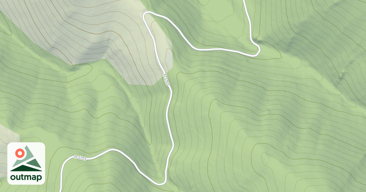 Map of (FDR) MINK CREEK