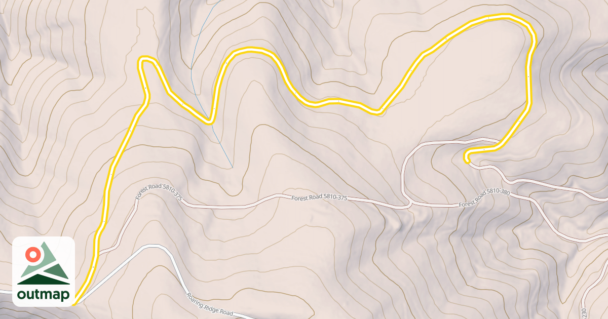 Map of Rothrock Road