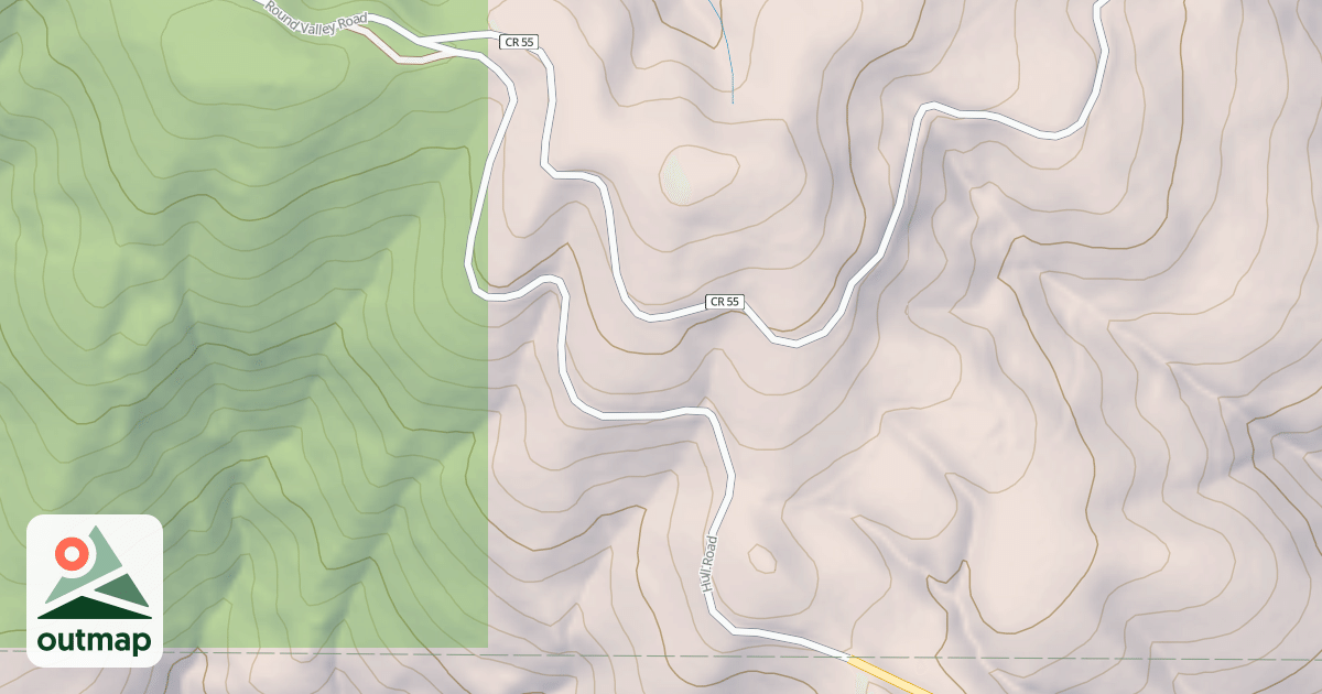 Map of HULL ROAD