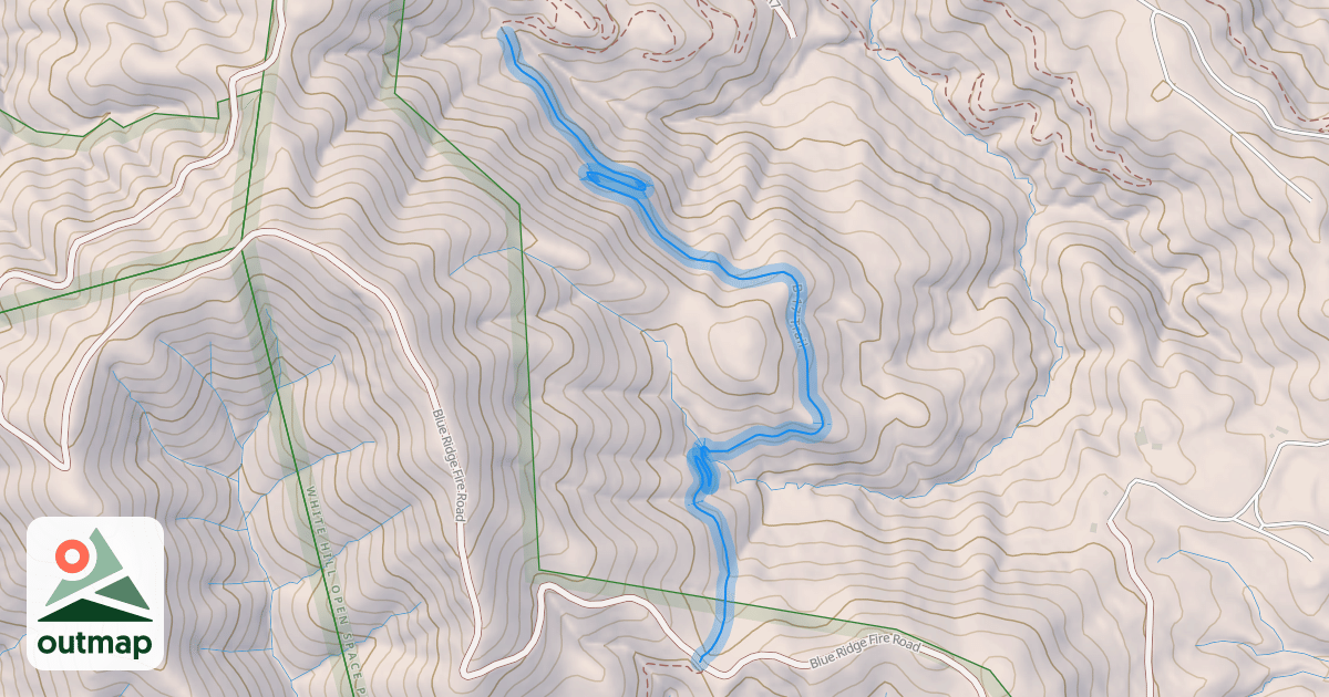 Map of B-17 Trail