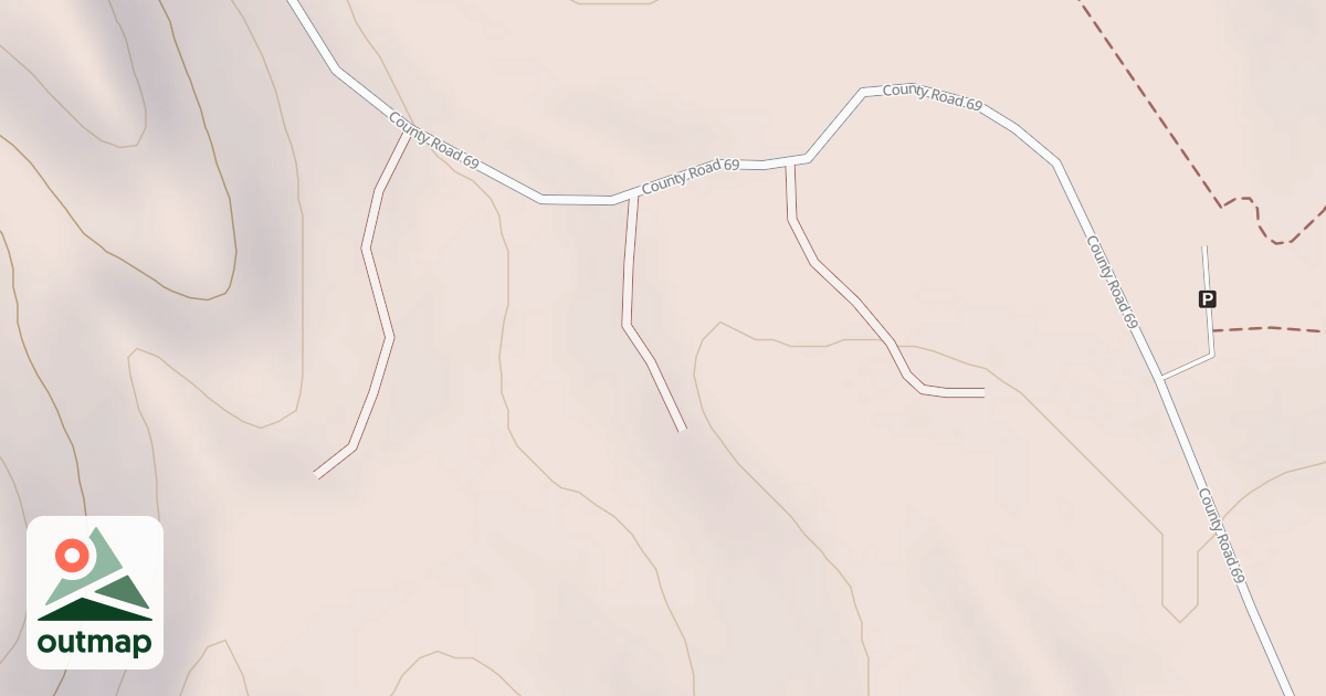 Map of BLM National GTLF Public Motorized Roads b8743757-72c0-41f8-ae2d-f67f9883cd2c