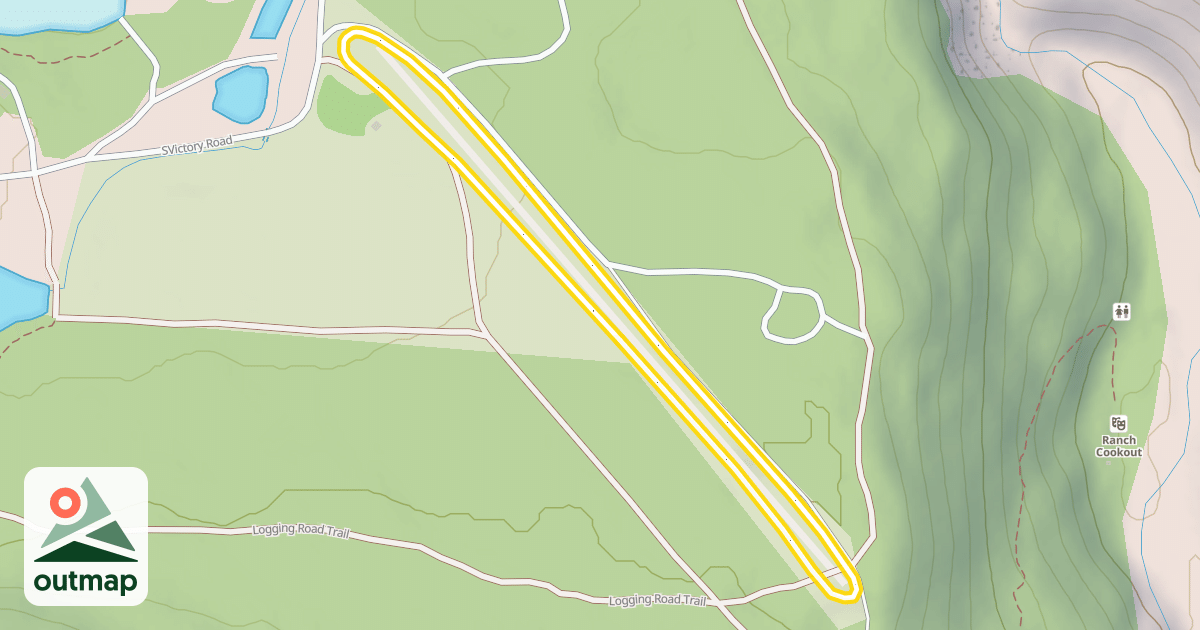 Map of Airstrip XC Loop