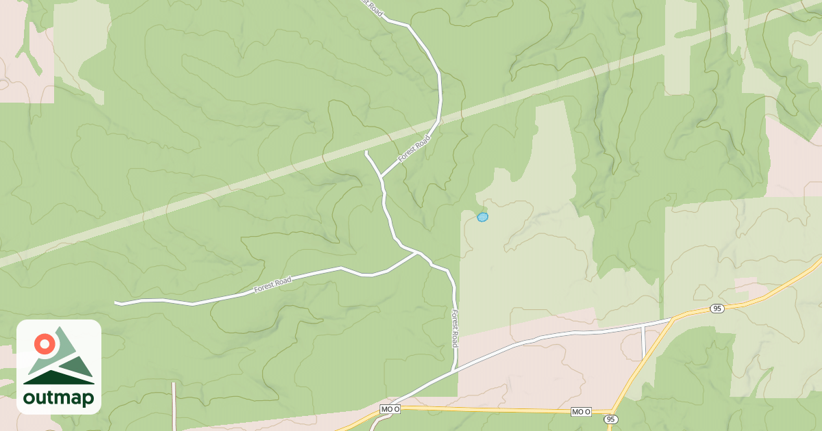 Map of PINE CREEK RIDGE