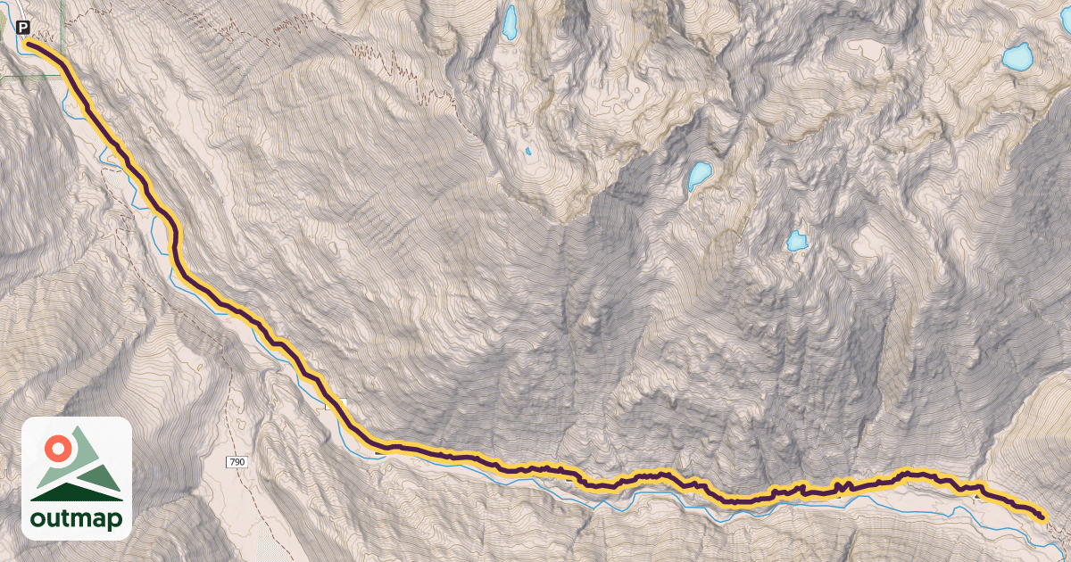 Map of Suiattle River Trail #784