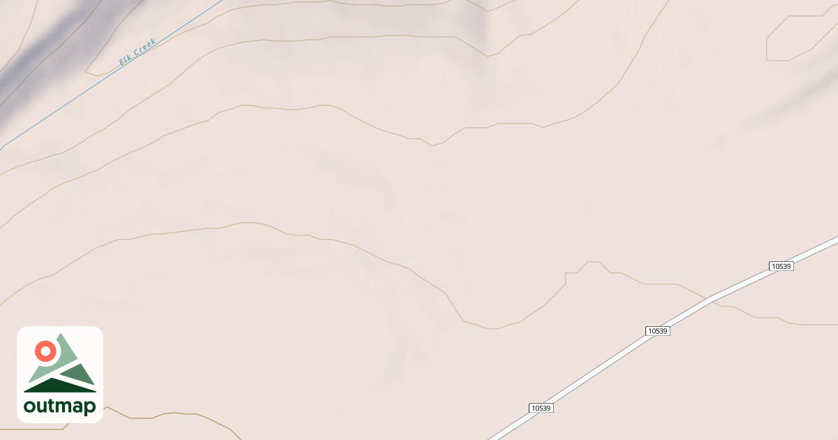 Map of DEEP CREEK DISPERSED C