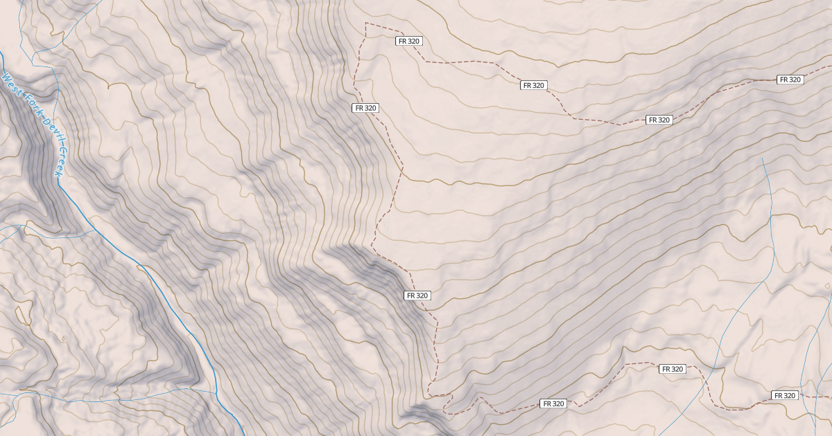 Map preview of Trail Spring Atv
