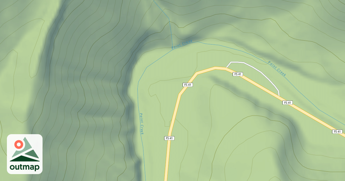Map of DUDLEY FALLS