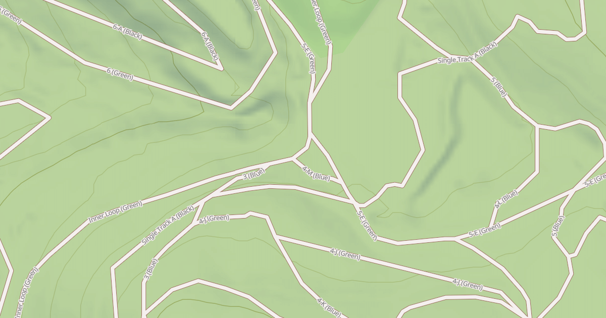 Map preview of Rock Run ATV Trails