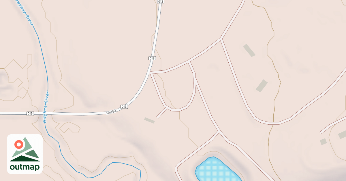 Map of ADMIN SPUR D
