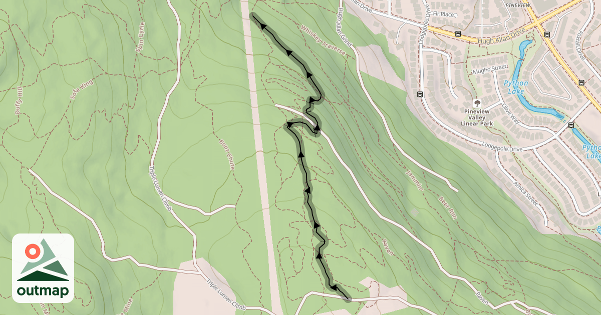 Map of The Hatch