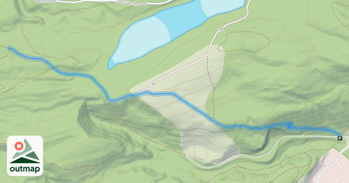 Map of 3 Switchback