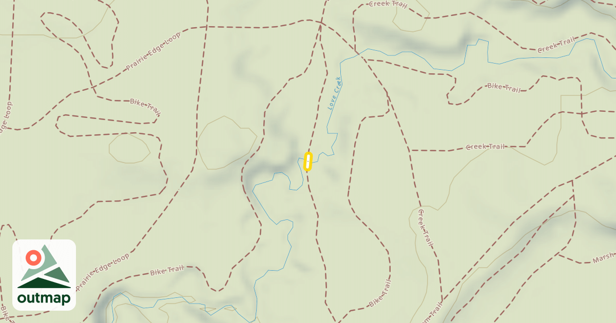 Map of Creek Trail