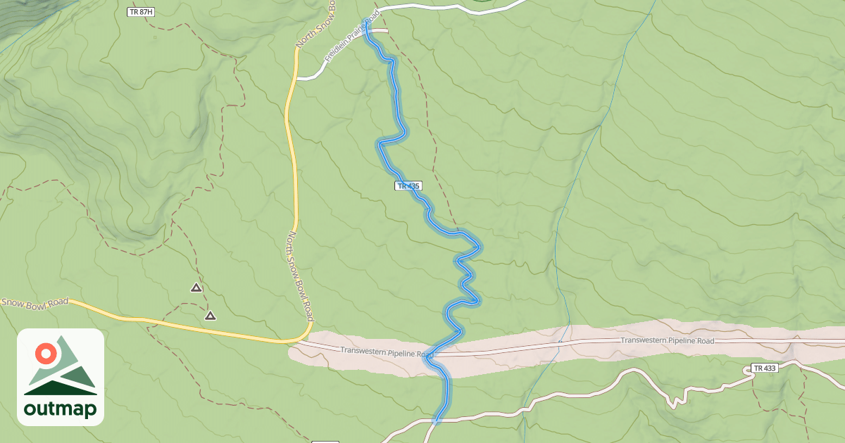 Map of GT Trail