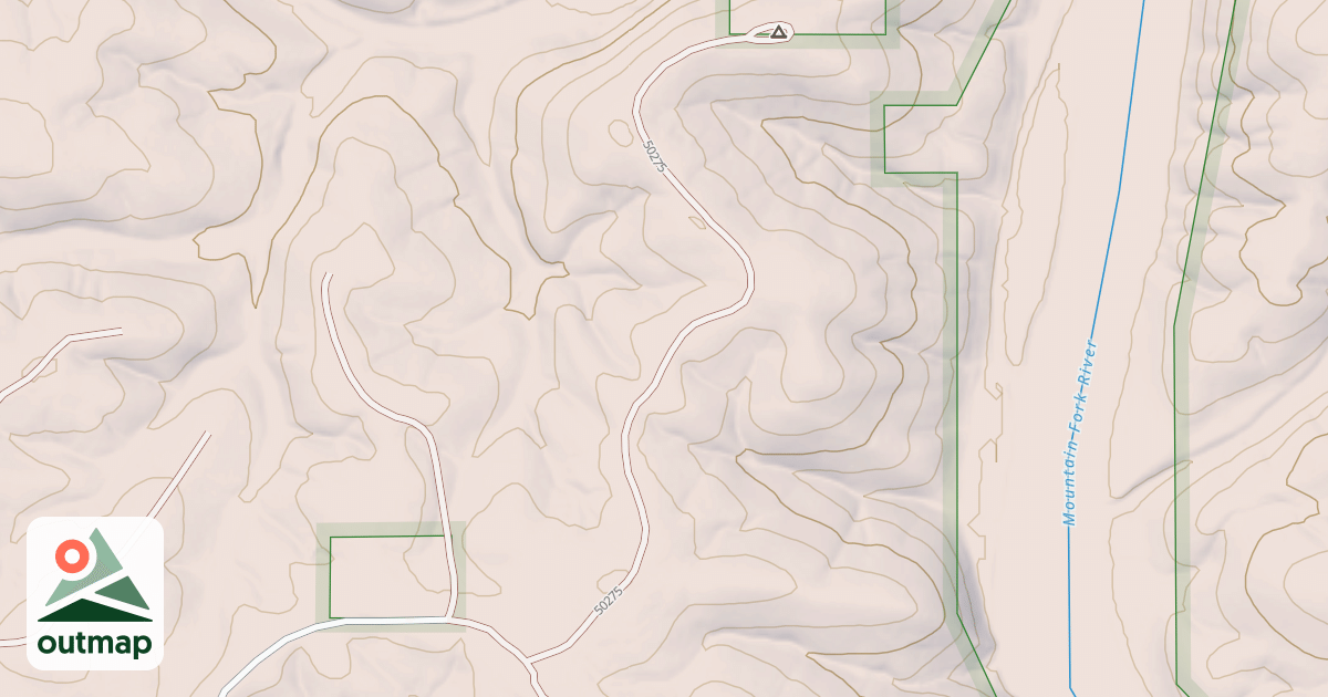 Map of USFS National Forest System Roads {27389BF4-D7FA-429A-ABBD-F7940551B7CB}