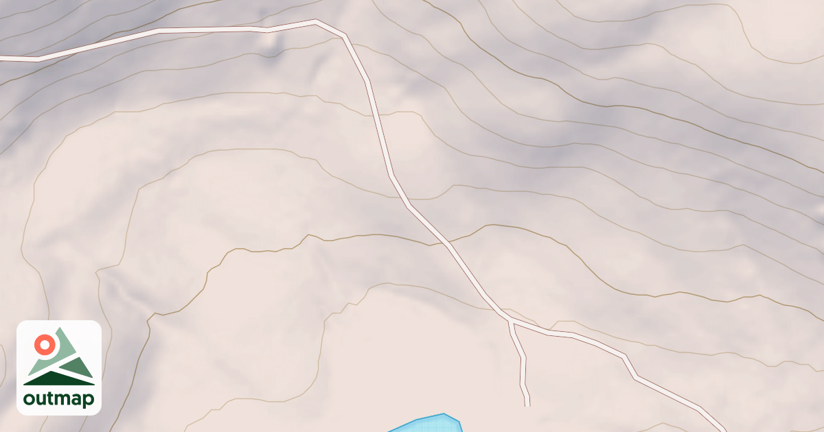 Map of SHOWERS LAKE