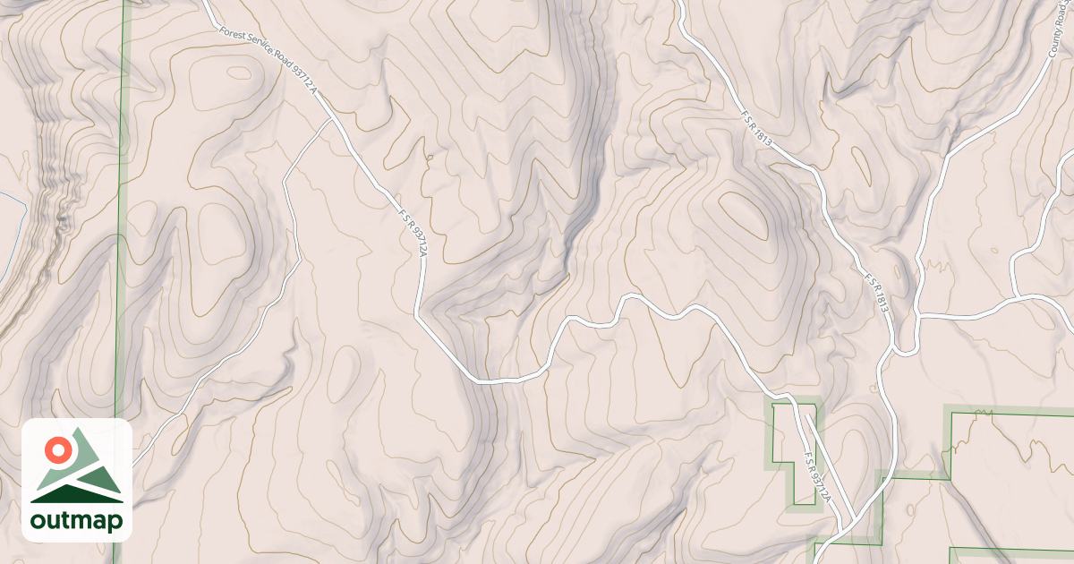 Map of OWENS CAMP