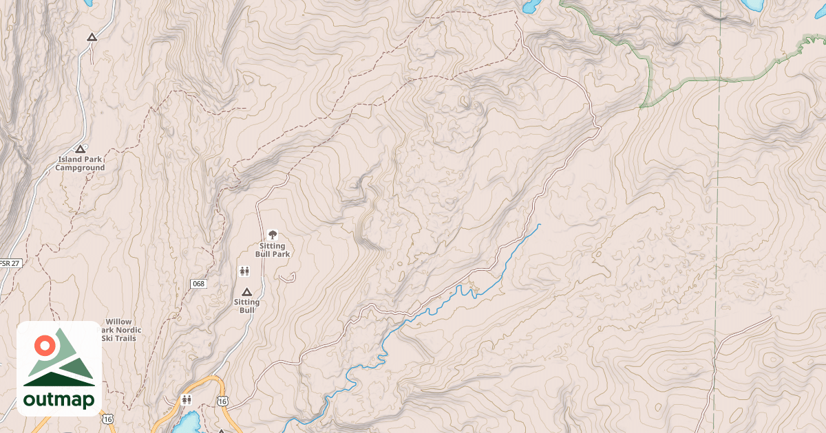 Map of EAST LAKE