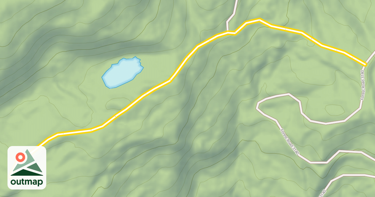 Map of Forest Road 025