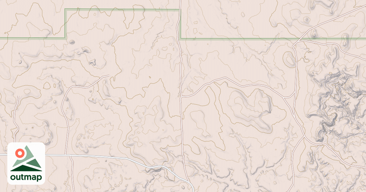 Map of UPPER CHARBONNEAU