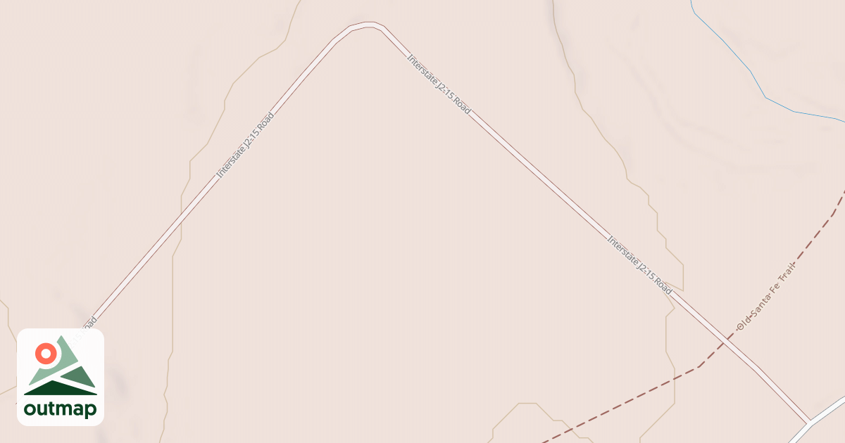 Map of INTERSTATE J2-15
