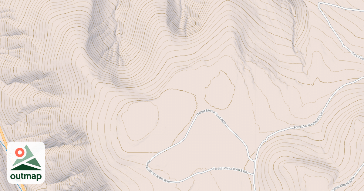 Map of Jefferson Rim