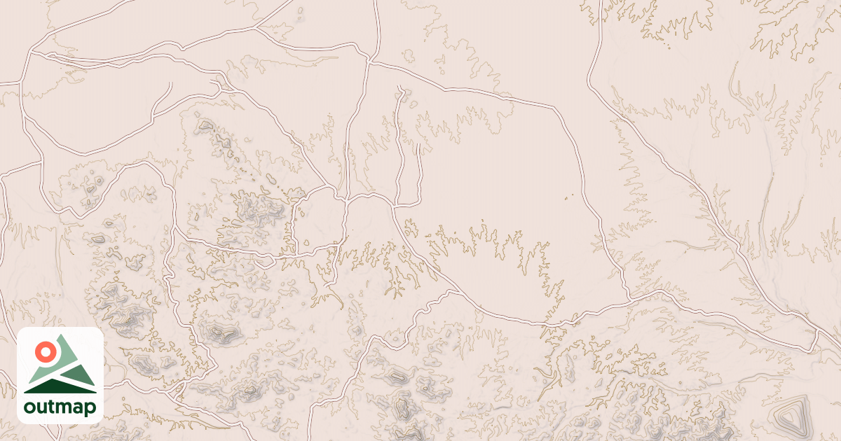 Map of BLM National GTLF Public Motorized Roads 174e2889-648b-47ca-86d1-22602b49c489