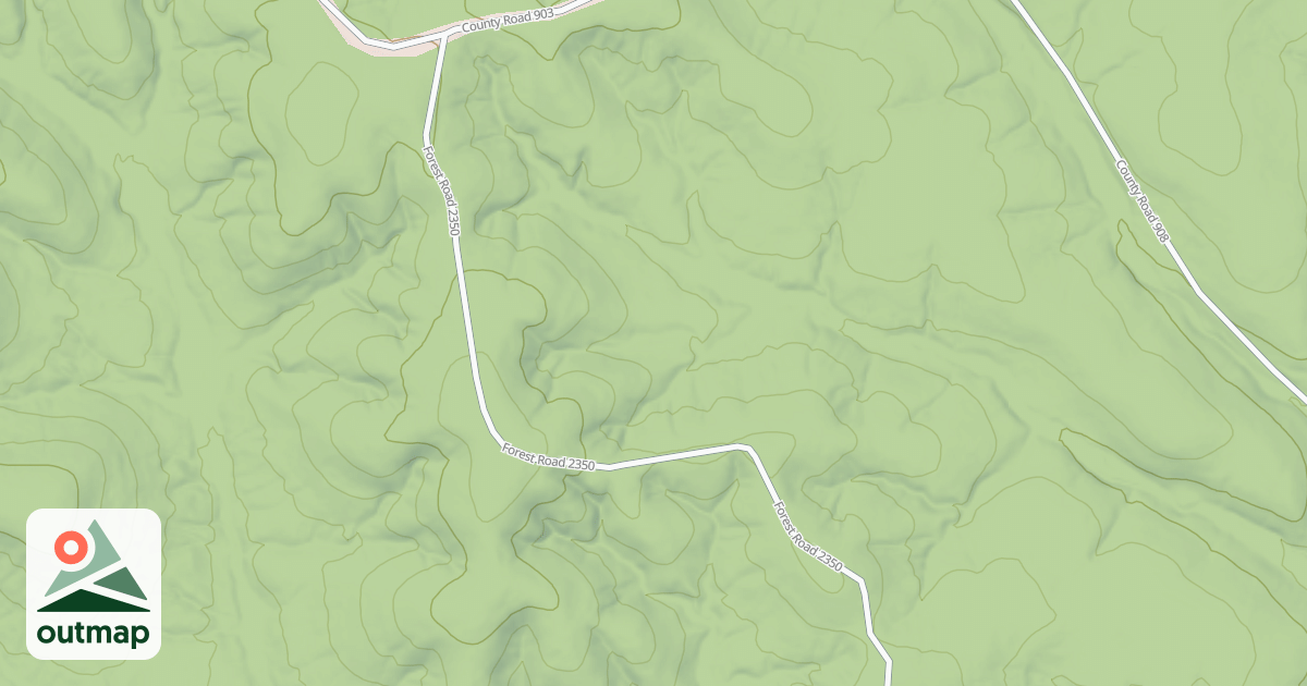 Map of NORTH STRICKLIN